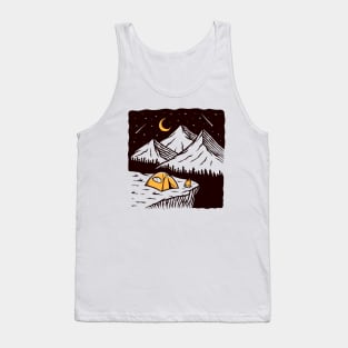 Camping: Go Outside! Tank Top